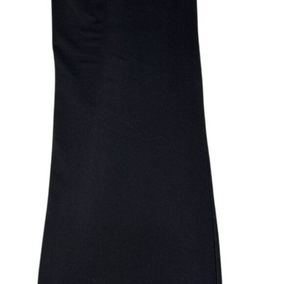 BCG Black Flare Legged Athletic Stretch Pants-Size L-Mid Rise-Cropped - Picture 4 of 8